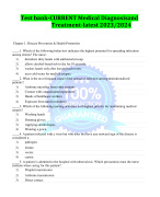 Test bank-CURRENT Medical Diagnosisand Treatment-latest 2023/2024