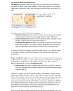 Human development across the lifespan