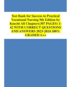 TEST BANK LEHNES PHARMACOLOGY FOR  NURSING CARE  11th EDITION BY JACQUELINE BURCHUM_LAURA _ROSENTHAL QUESTIONS WITH ANSWERS 2023