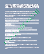 C207 OA 2024 UPDATED EXAM QUESTIONS AND CORRECT ANSWERS VERIFIED BY EXPERTS|ALREADY GREADED A+ TOPSCORE!!!
