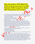 FOUNDATIONS FOR MENTAL HEALTH NURSING ATI 2024 NEW GENERATION EXAM QUESTIONS AND CORRECT ANSWERS VERIFIED BY EXPERTS|ALREADY GRADED A+ TOPSCORE!!!!