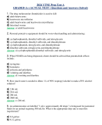 2024 VTNE Prep Test A GRADED A+ (ACTUAL TEST ) Questions and Answers (Solved)