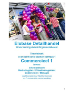 Commercieel 1 kerntaak 1 manager ondernemer