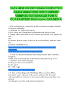 FLORIDA ALL CLAIMS ADJUSTER EXAM  2023/2024 UPDATED WITH VERIFIED  QUESTIONS AND ANSWERS | INCLUDES  RATIONALES| A GRADED