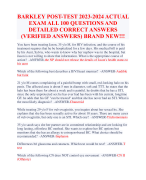 WGU D027 OBJECTIVE ASSESSMENT 2024-2025 NEWEST  EXAM WITH 200 REVIEW QUESTIONS & CORRECT  VERIFIED ANSWERS ALREADY GRADED A+/ WESTERN  GOVERNORS UNIVERSITY D027 ACTUAL EXAM (LATEST)