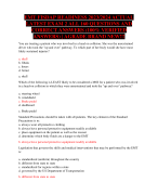 EMT FISDAP READINESS 2023/2024 ACTUAL  LATEST EXAM 2 ALL 160 QUESTIONS AND  CORRECT ANSWERS (100% VERIFIED  ANSWERS) | AGRADE BRAND NEW!!!