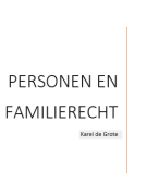 Personen- en familierecht