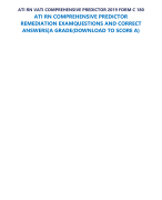 ATI RN COMPREHENSIVE PREDICTOR REMEDIATION EXAMQUESTIONS AND CORRECT ANSWERS|A GRADE(DOWNLOAD TO SCORE A)  **A client is postoperative following a lumbar discectomy and is having difficulty voiding. The nurse should recognize that which of the following m