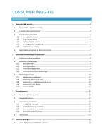 Samenvatting Consumer Insights