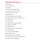 Wiskundige Basistechnieken (theorie)