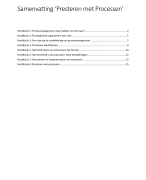 Samenvatting Kijk op Bedrijfsprocessen 2e druk Mittelmeijer, Van Stratum
