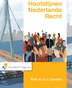 Samenvatting Hoofdlijnen Nederlands Recht (Publiekrecht)