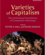 Varieties of Capitalism: The Institutional Foundations of Comparative Advantage