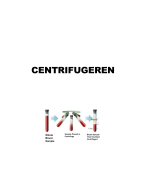 Chemie: centrifugeren 