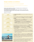 Biologie: werking organisme + welke receptoren geven informatie