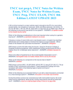 TNCC test prepA, TNCC Notes for Written Exam, TNCC Notes for Written Exam, TNCC Prep, TNCC EXAM, TNCC 8th Edition LATEST UPDATE 2023