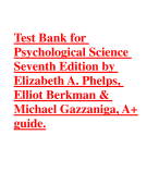 Test bank for business and society stakeholders ethics public policy 17th edition by anne Latest Update 2023-2024
