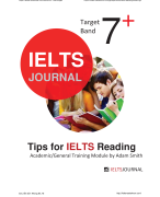 Tips for IELTS Reading Academic/General Training Module by Adam Smith