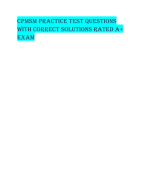 ACHE BOG PRACTICE EXAM TEST LATEST 2023-2024