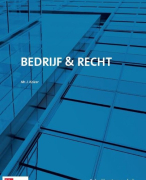 Samenvatting Bedrijf en Recht
