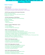 Test Bank For Pathophysiology 9th Edition McCance ,All  Chapters 2024/2025