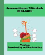 Samenvatting Biologie voor jou VWO5 boek A Thema 1: Regeling