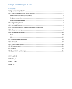 Samenvatting van colleges van BLOK 3C