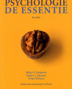 Samenvatting: Psychologie de essentie H3 t/m 9. ISBN: 9789043029186