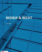 Recht 1 uit het boek bedrijf en recht J Keizer 