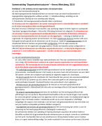 Organisatiestructuren Henry Mintzberg