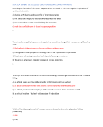 ACHE BOG Sample Test 2022/2023 (QUESTIONS & 100% CORRECT ANSWERS)