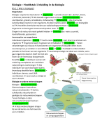 Biologie - Biologie voor jou - 4 VWO - H1 Inleiding in de biologie