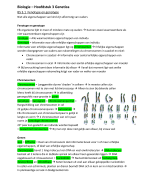 Biologie - Biologie voor jou - 4 VWO - H3 Genetica