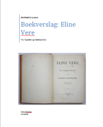 Boekverslag Eline Vere
