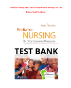Test Bank Fundamentals of Nursing 12th Edition Taylor