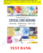 Test bank for priorities in critical care nursing 9th edition linda d. urden kathleen m. stacy 2023 Updated