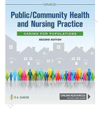 Test bank for public community health and nursing practice 2023 Updated