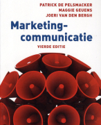 Samenvatting Marketingcommunicatie 4de Editie, Pelsmacker,Geuens, Van den Bergh