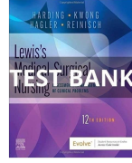 Test bank for lewis medical surgical 10th edition 2023-2024 Latest Update