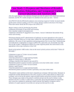 Case Study 2 (Dyspnea and Shortness of Breath) - Prioritization, Delegation, and Assignment Updated Correct Questions and Answers 2024