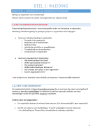 Samenvatting Psychologie van organisatie en samenleving