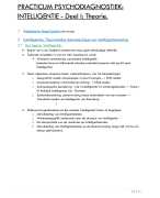 Deel I: practicum psychodiagnostiek