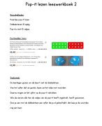 Pop-it lezen leeswerkboek 2