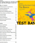 Test Bank For deWit’s Medical-Surgical Nursing-Concepts and Practice, 4th Edition, Stromberg