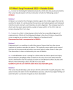 ATI Med Surg Proctored 2019 – Retake Guide