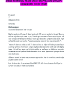 ARIELA HERNANDEZ ACUTE ONSET DYSPNEA AND SYNCOPE  IHUMAN CASE STUDY ESSAY