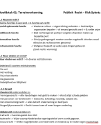 Publiek Recht Hoofdstuk 01, 09 en 10
