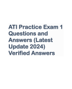 ATI Exit Exam Final LATEST VERSION 2022, FORM A-C