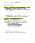 AFI-20306 Aquaculture and Fisheries