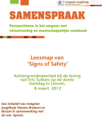 Signs of Safety methode sociaal werk 